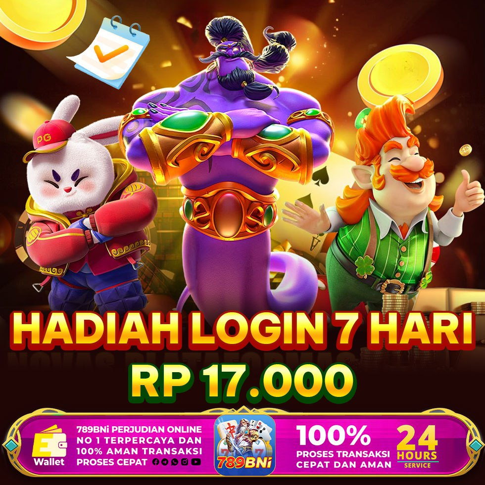 promo kode hari ini - hadiah login 7 hari Rp 17.000